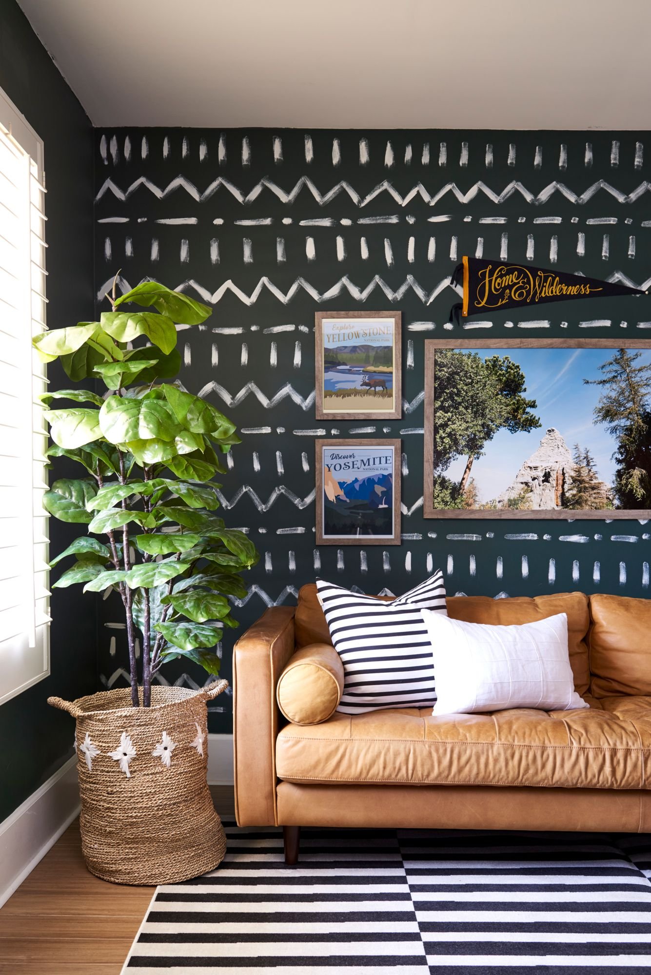 Interstate Construction of NC accent wall design installation Charlotte